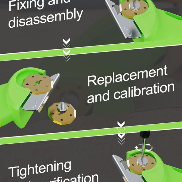 4V 2000mAh Cordless Cardboard Cutter, Electric Box Cutter for Cardboard with 2 T - Picture 9 of 9
